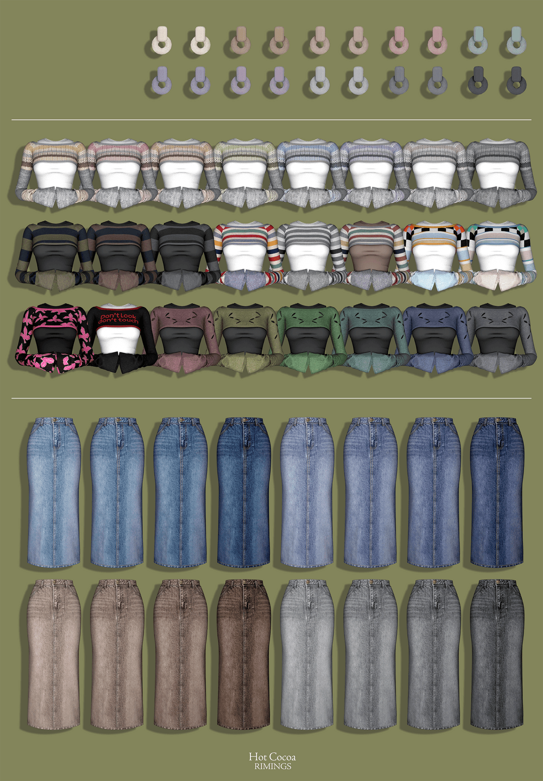 Галерея мода Сет одежды Hot Cocoa #1